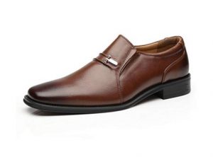 La Milano Men's Slip On Loafers Business Casual Comfortable Classic Leather Dress Shoes for Men