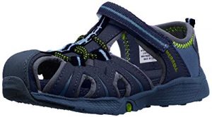 Merrell Hydro Sport Sandal, Navy/Green, 2 US Unisex Little Kid