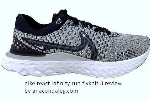 nike react infinity run flyknit 3 review